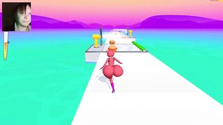 Twerk Race 3D — Running Game All Levels Android Gameplay with Webcam | LEVEL 104 Skin from fortnite