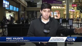 Dangerous cold impacts holiday air travel out of Pittsburgh International Airport