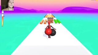 Twerk Race 3D — Running Game All Levels Android Gameplay with Webcam | LEVEL 121