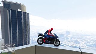 GTA 5 Spiderman Ragdolls Moments Compilation ( Euphoria Physics, Fails, Jumps, Funny Moments ) #19
