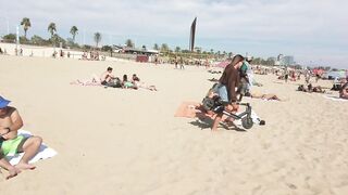 Spain's Best Beaches - Amazing Barcelona Beach Walk #8