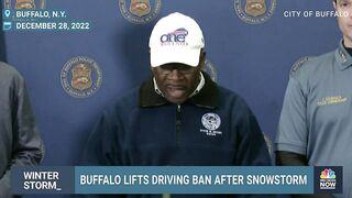Buffalo Mayor Announces Lifting Of Travel Ban After Heavy Snowfall