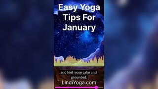 Easy Yoga Tips For January (Lindiyoga.com)