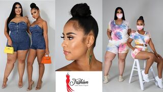 Plus Size Abrienne Fashion Collection with different Models