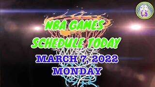 NBA STANDINGS TODAY | NBA GAMES SCHEDULE MARCH 7, 2022 | NBA REGULAR SEASON 2021 - 2022
