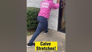 Calve Stretches!#shorts #stretching #calves