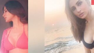Baapre!! Baap ???? Yeh Kya Mouni Roy Hot Bikini Looks Enjoy In Beach Flaunt किया Figure Video Viral