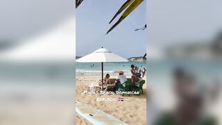 Macao Beach, Dominican Republic ???????? #travel #puntacana #dominicana #beautiful #beach #shorts #love