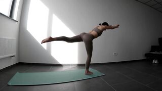 Hot Yoga with Sarah #4 and Stretching | Forward Fold and Flexibility