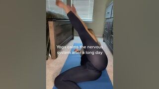 #yoga #yogagirl #flexibility #fypシ #flexible #yogapose #stretching
