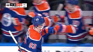 Oilers' Ryan Nugent-Hopkins Extends Point Streak To Six Games With Power Play Goal vs. Coyotes