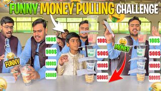 Funny money pulling challenge