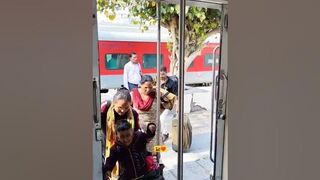 Indian Railways New Emu ???? #railfans #travel #youtubeshorts