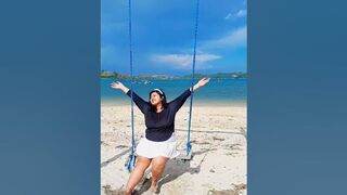 Swing at the Beach #shorts #beach #travel