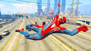 GTA 5 Spiderman Crazy Water Slide Fall Ragdoll Compilation #Spiderman #Ragdoll #GTA5Ragdolls #GTA5