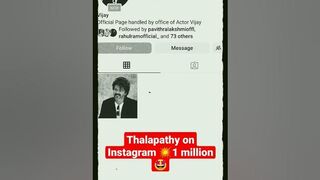 Thalapathy Vijay on Instagram ????????#thalapathy #leo #thalapathy67 #thalapathyvijay #logeshkanagaraj