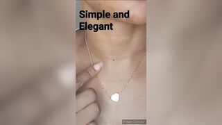 Diamond Necklace try on haul