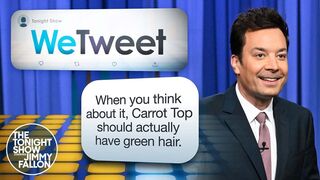 WeTweet: Honey Bears, Carrot Top and TikTok Recipes | The Tonight Show Starring Jimmy Fallon