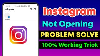 Instagram Open Nahi Ho Raha Hai | How To ix Instagram Not Opening Problem | Instagram Automatic Back