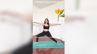 10 BENEFITS OF VIRABHADRASANA II WARRIOR II Esoteric Yoga with Myriam