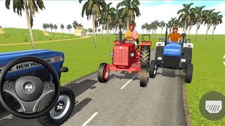 Indian desi tractor trolley game||travel tractor trolley game||tractor game play #744