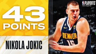 Nikola Jokic Drops 43 Points In HISTORIC Game 4 Performance! ???? | April 23, 2023