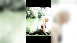 60-Second Yoga Break: Quick & Relaxing Music for a Mindful Moment #short #shortvideo