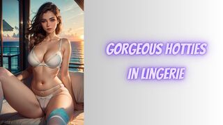 [4K] - Gorgeous Hotties In Lingerie
