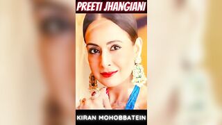 Mohobbatein Kiran Pritee Jhangiani look compilation video #youtubeshorts #shorts #short