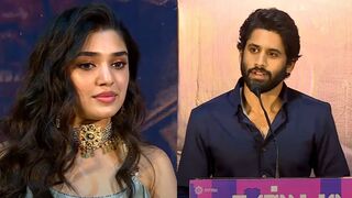 Naga Chaitanya Tamil Speech @ Custody Trailer Launch Event | Krithi Shetty | Manastars