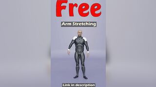 Arm Stretching. Free Mixamo animation for Daz Studio's Genesis 9