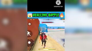No Healing Bettle only launch pad challenge???? Last Zone free fire ????Teri Meri song #short