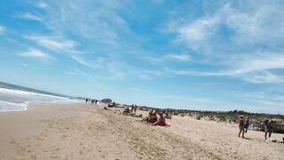 ☀️ BEST Barcelona Beach Spain Badalona 4K 2023 Walking Tour beach walk