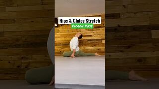 Pigeon Pose #stretching #flexibility #hips #glutes #yogapractice #shortsvideo