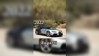 2014 to 2023 bugatti car models #shorts #viral