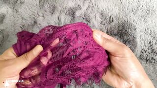 Sexy Women Lingerie OOTD Sheer Lace Bra! My Sexy Lingerie Collection!