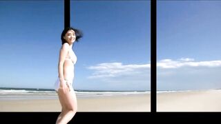 [3D without glasses] Wetlook X Gravure Vol.1 - Girls, Bikinis & Sea- Splash of Fun???? 【4K 】