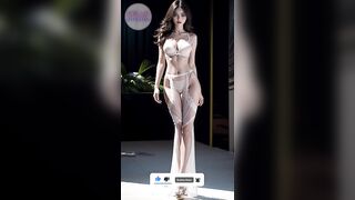 Swim Week 4K AI ART AI Pretty Girl Fashion Show Lingerie Underwear Lookbook Bikinigirls - ep. 01