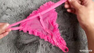 Sexy Women Lingerie Sheer Lace See Through G-String Panty! Unboxxie Sexy Lingerie Collection!