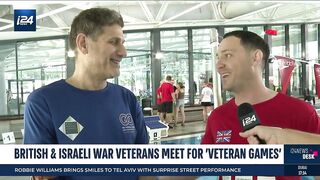 Veteran Games: British and Israeli vets engage in healthy competition