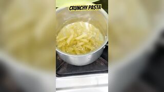 Day 5 | Crunchy pasta challenge ❤️ #shorts #pastachallenge #challenge