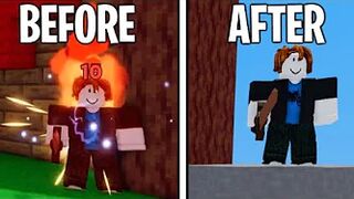 How To Survive Fire + Static (Roblox Bedwars)