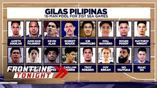 Gilas Pilipinas, may panibagong roster na sasabak sa 31st SEA Games