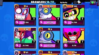 RARE ACCOUNT WITH HUGGY WUGGY & KISSY MISSY IN BRAWL STARS!????????(concept)