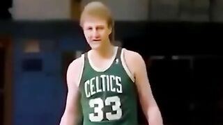 Larry Bird can’t even miss when he tries ????