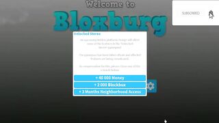 HOW TO GET A FREE BLOXBURG NEIGHBORHOOD?! woo refund (Roblox)