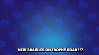 WOW!! NEW BRAWLER IN TROPHY ROAD!????- Brawl stars