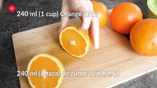 Do you have Orange Make this delicious dessert in a minute with few ingredients!