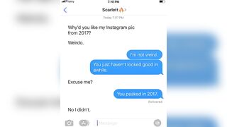 Instagram Stalking Gone Wrong | phonytexts