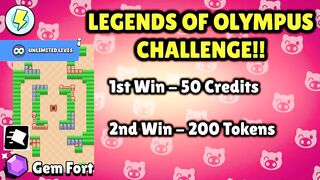 LEGENDS OF OLYMPUS EVENT! New Challenge, Zeus Brock, New Profile Icon & More!